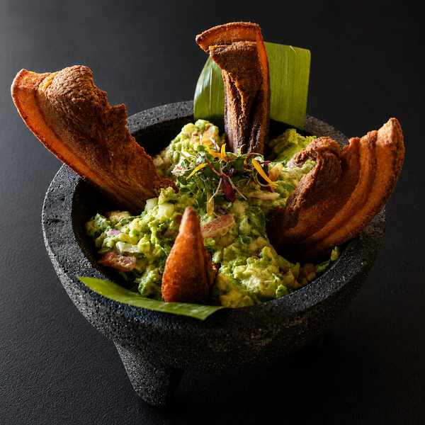 Guacamole con Chicharrón